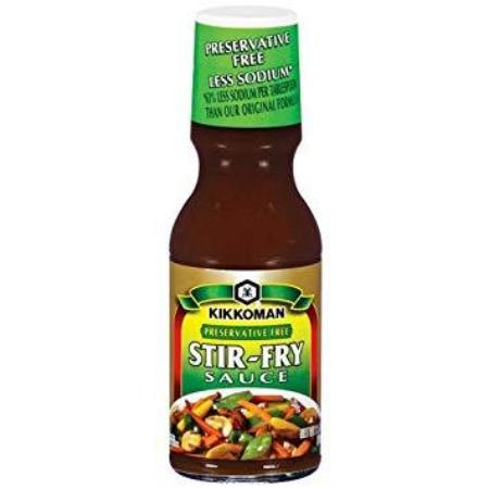 KIKKOMAN STIR FRY SAUCE PRESERVATIVES FREE 11.4 OZ
