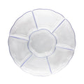 16 inch 7 Sectional Clear Tray