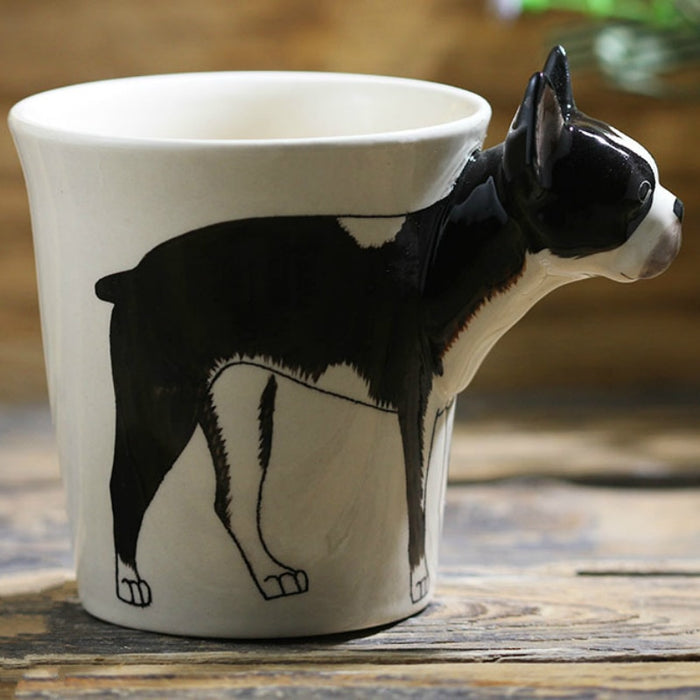3D Boston Terrier Mug