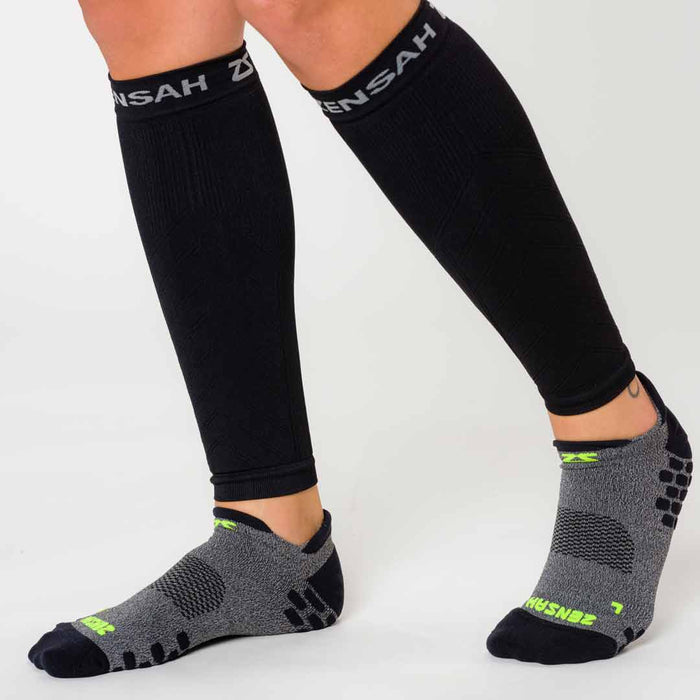 3D Dotted No-Show Running SockSocks - Zensah
