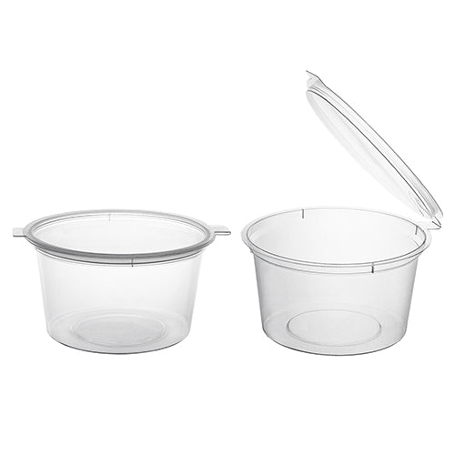 4 OZ PORTION CUP WITH HINGED LID – 100 CT.