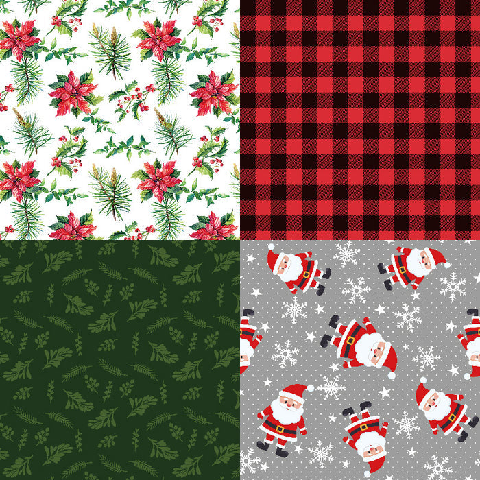 6 inch Christmas Scrapbook Paper Pad SKP011