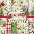 6 inch Winter Holiday Scrapbook Paper Pad SKP315