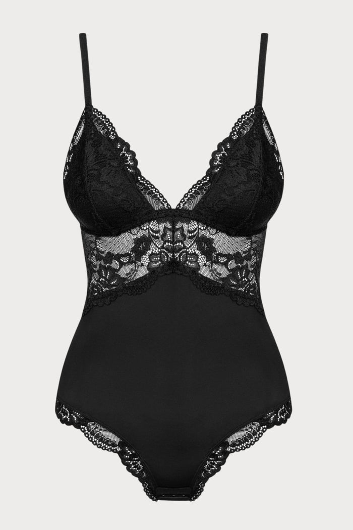 Obsessive 810 Black Bodysuit