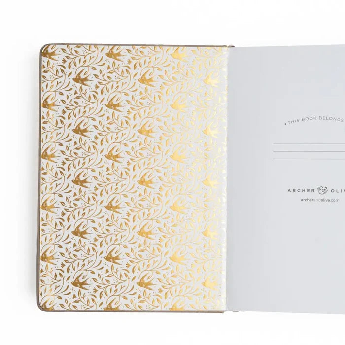 A5 Undated Planner: Songbird - PL319