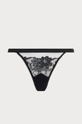 Adorable En Sexy Black Mini Thong