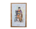 Advertising Trade Card 1893 World's Fair Souvenir Singer Sewing Machine Japan