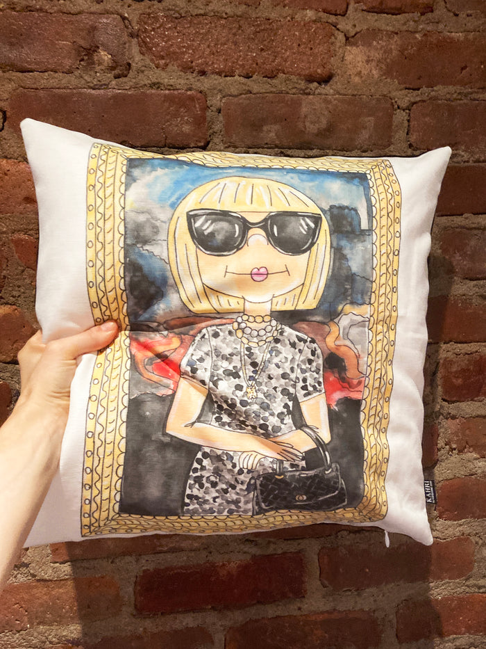 Anna Mona Lisa Pillow Case