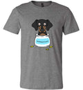Antidepressant Dachshund Premium Fitted Men/Unisex T-shirt
