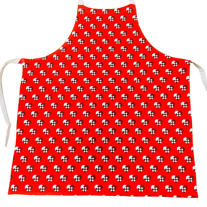 Apron - Heart baskets