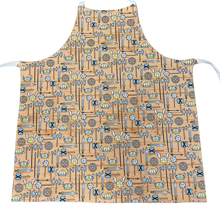 Apron - Viking helmets & weapons