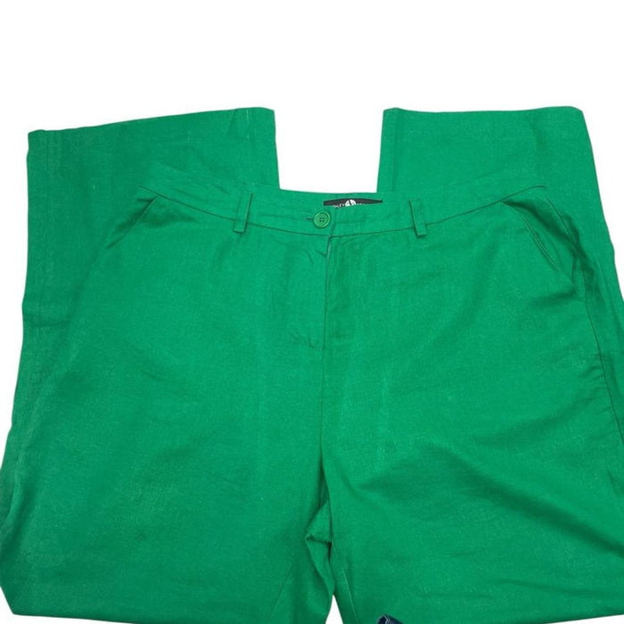 Ashley stewart green linen