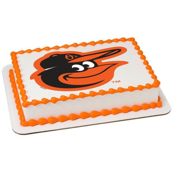 Baltimore Orioles Edible Image Cake Topper