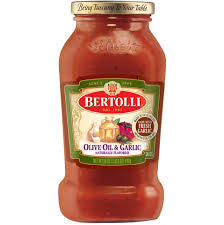 BERTOLLI OLIVE OIL & GARLIC SAUCE 24OZ