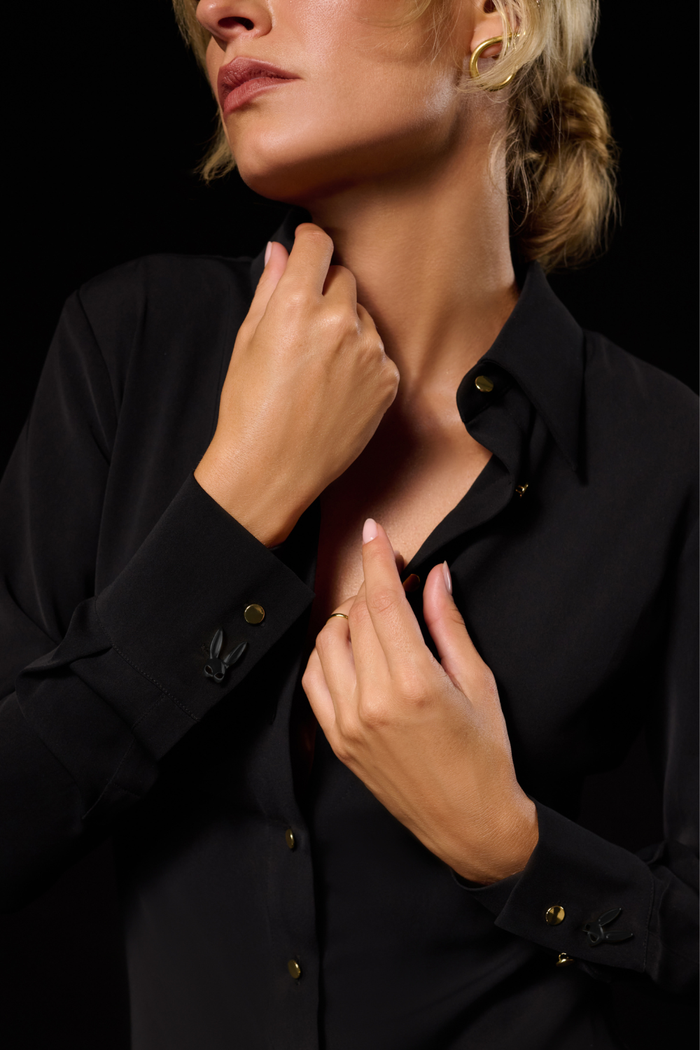 Maison Close Black Bunny Cufflinks - Naughty Knickers