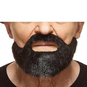 Black Full Beard & Mustache