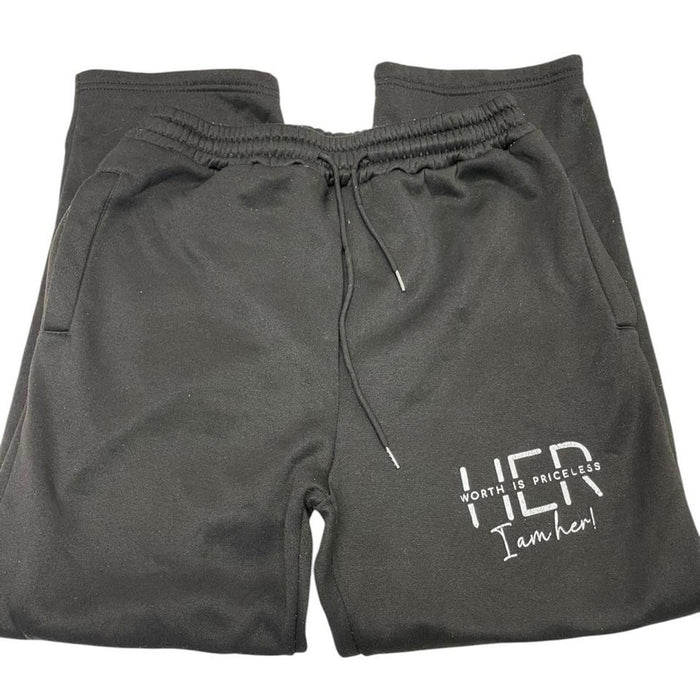 Black sweatpants