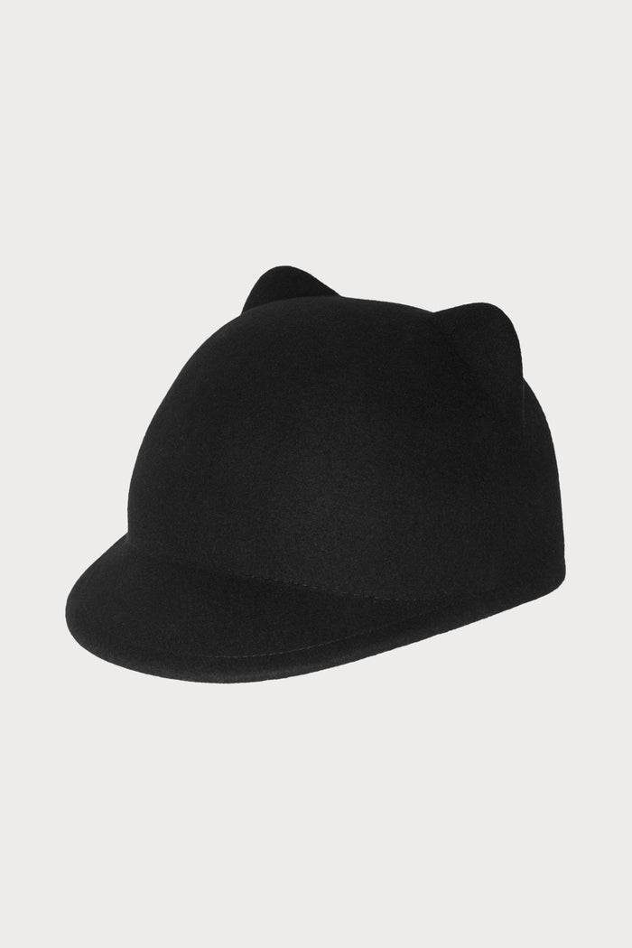 Maison Close Black Wool Cat Hat - Naughty Knickers