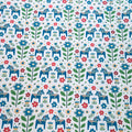Blue Dala horses & flowers Gift wrap or craft paper