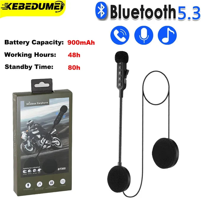 Bluetooth Helmet Headset Kit