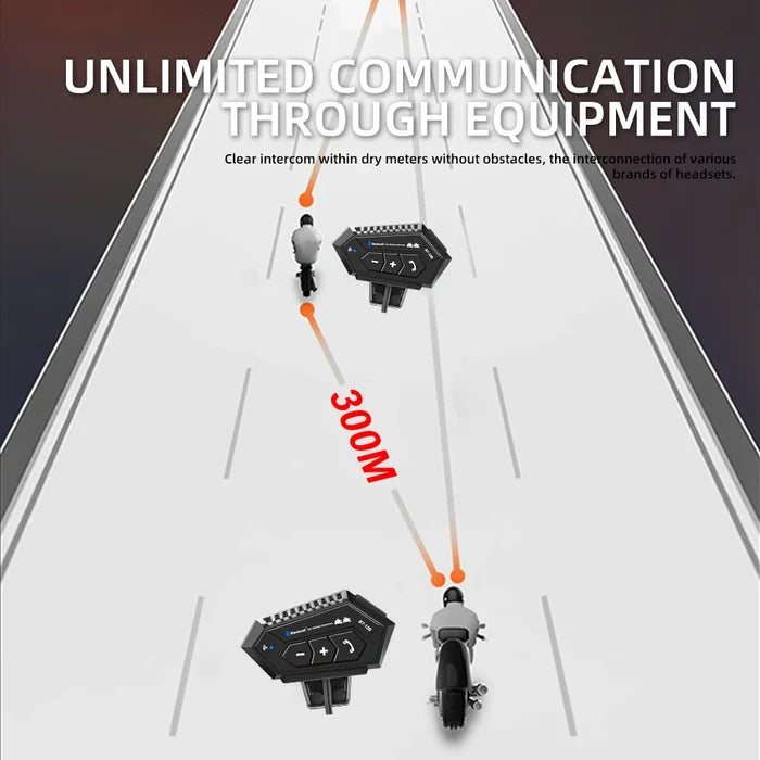 Bluetooth Helmet Intercom Set
