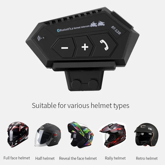 Bluetooth Helmet Intercom Set