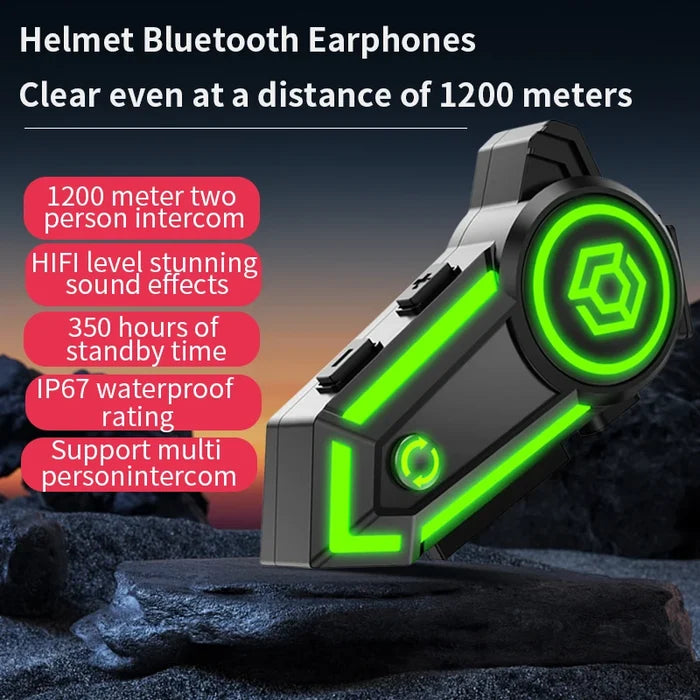 Bluetooth Motorcycle Headset