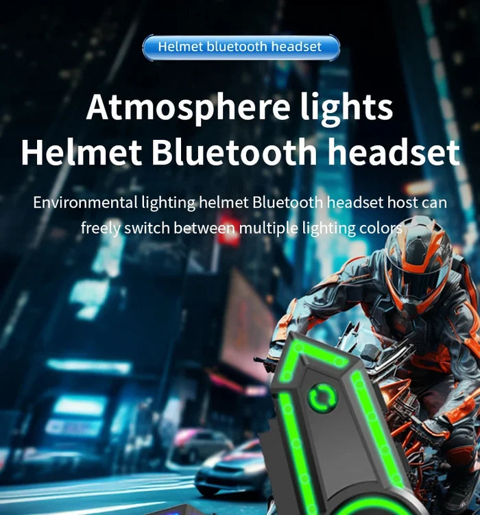 Bluetooth Motorcycle Headset