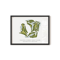 Calusa Pines Golf Club | Golf Course Map | Black Frame