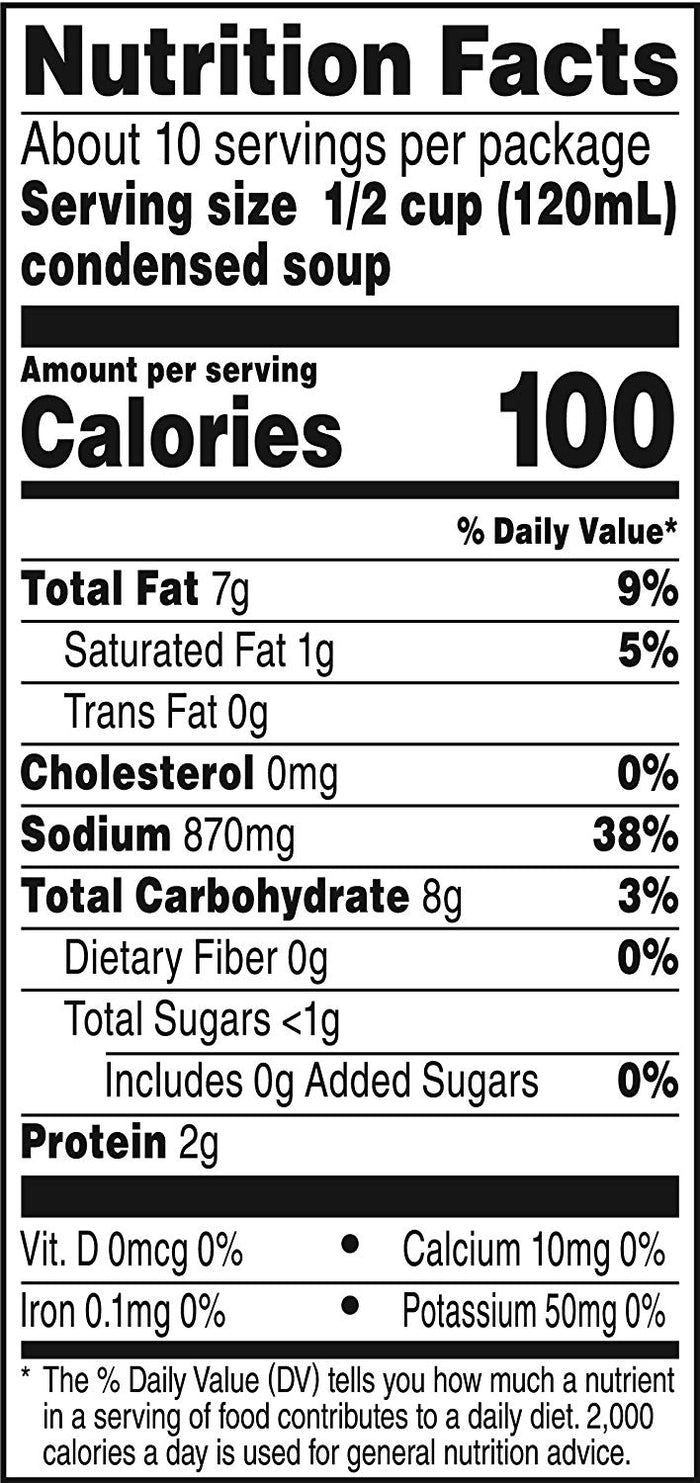 CAMPBELL'S R&W CREAM OF MUSHROOM 10.5 OZ 4PK