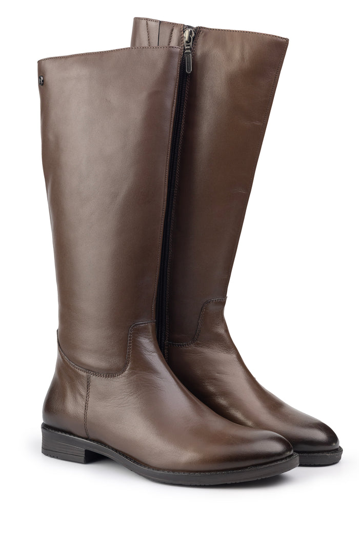 Catherine Knee-high Brown Boot
