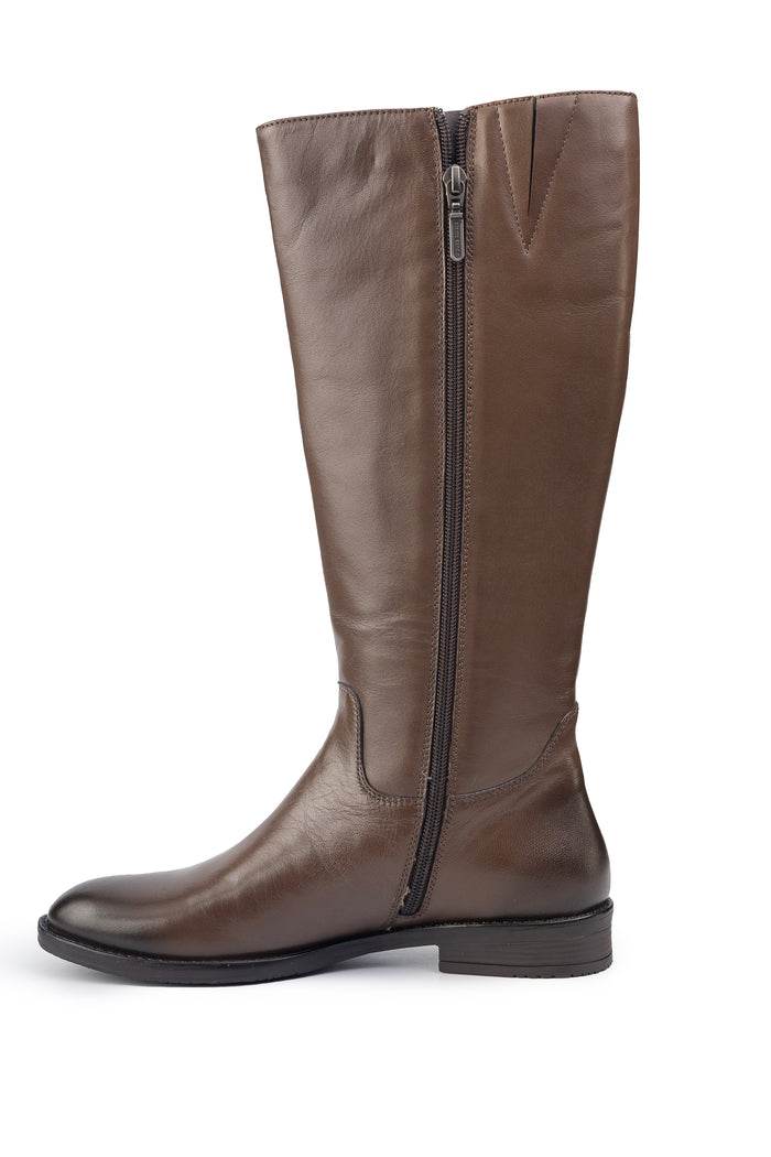 Catherine Knee-high Brown Boot
