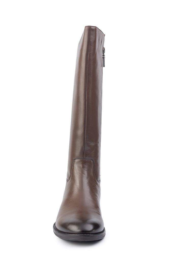 Catherine Knee-high Brown Boot