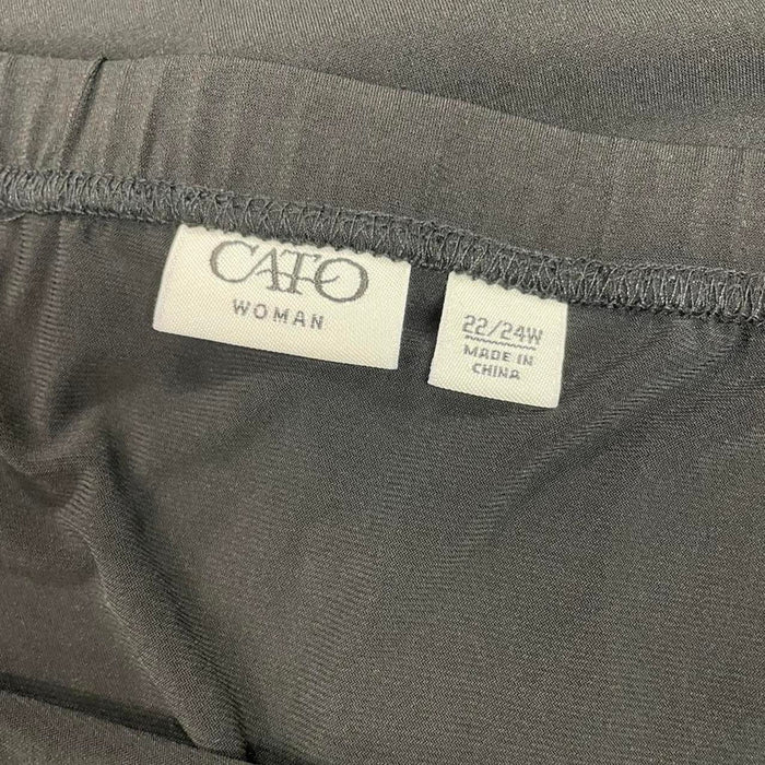Cato black maxi skirt