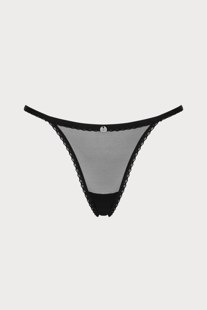 Celia Noir Mini Thong