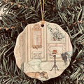 Ceramic Ornament, Carl Larsson Sleeping Dog