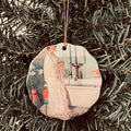 Ceramic Ornament, Carl Larsson Woman at Tub