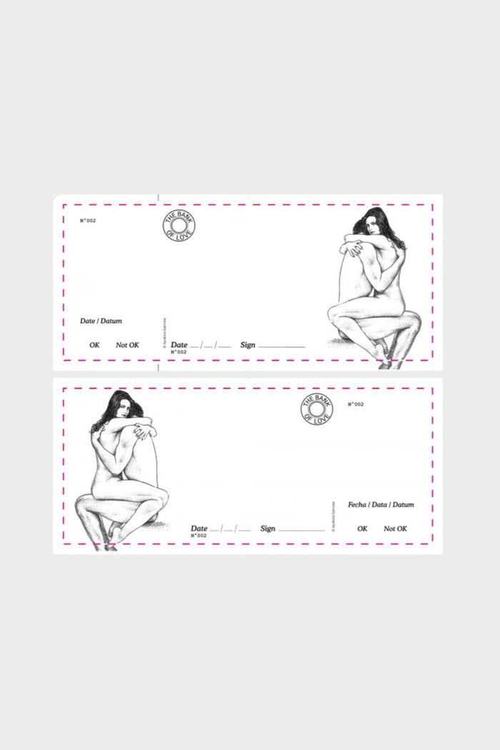 Love to Love Challenge Checkbook Illustrated by Apollonia Saintclair