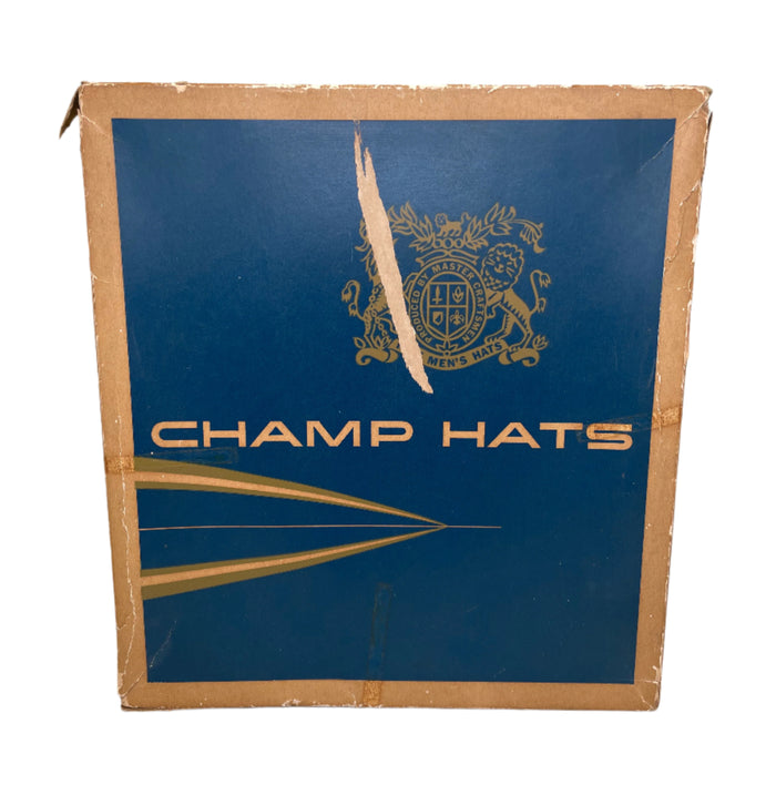 Champ Straw Boater Hat.