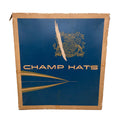 Champ Straw Boater Hat.