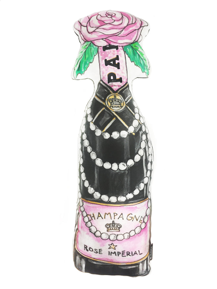 Champagne Bottle Pillow