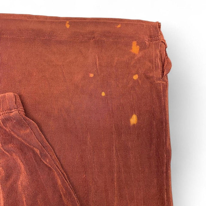 Chicos brown velvet wide leg