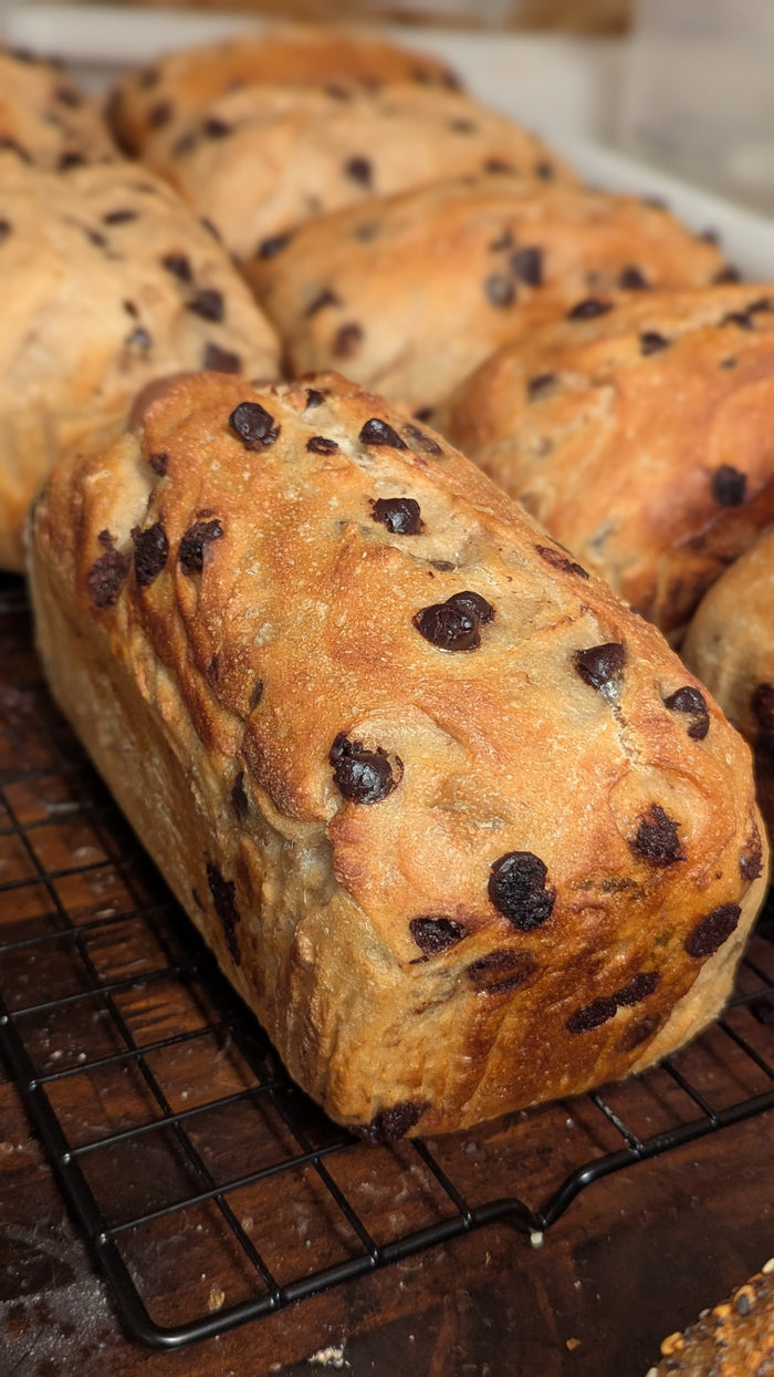 Chocolate Chip Sourdough Loaf