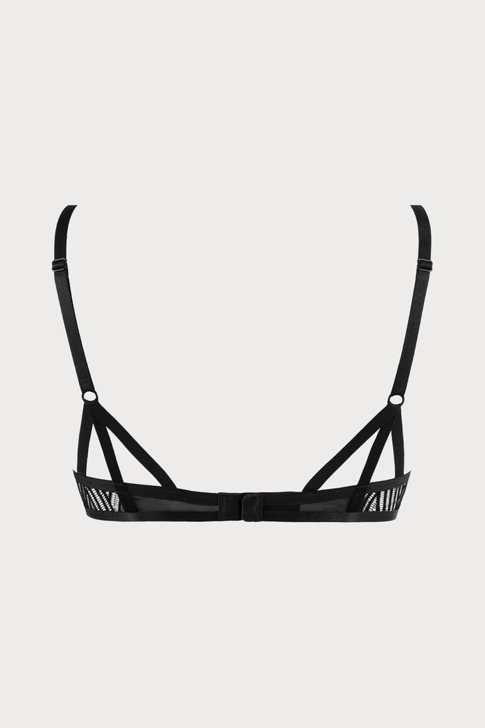 Atelier Amour Clair Obscur Lace Wire Bra Black