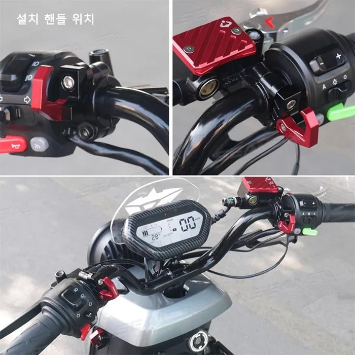 CNC Aluminium Motorcycle Helmet Hook