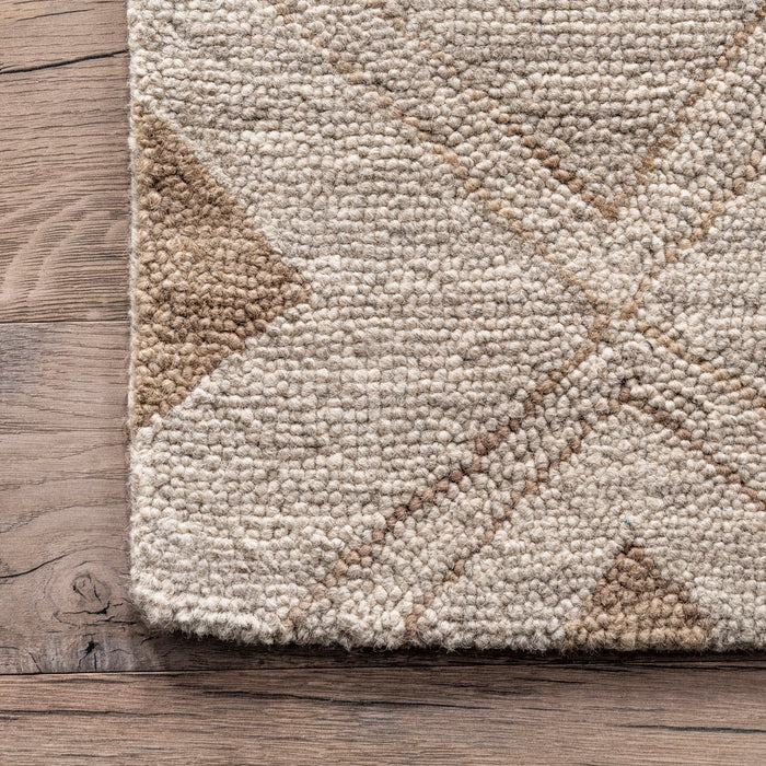 Coco Trellis Wool Area Rug