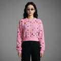 Pull femme colorblock motifs diamants - Koreanxwear - Taille One Size