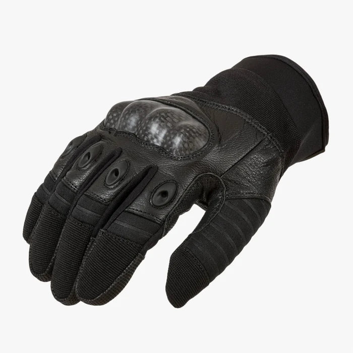 COMBAT GLOVES WITH CARBON KEVLAR KNUCKLES