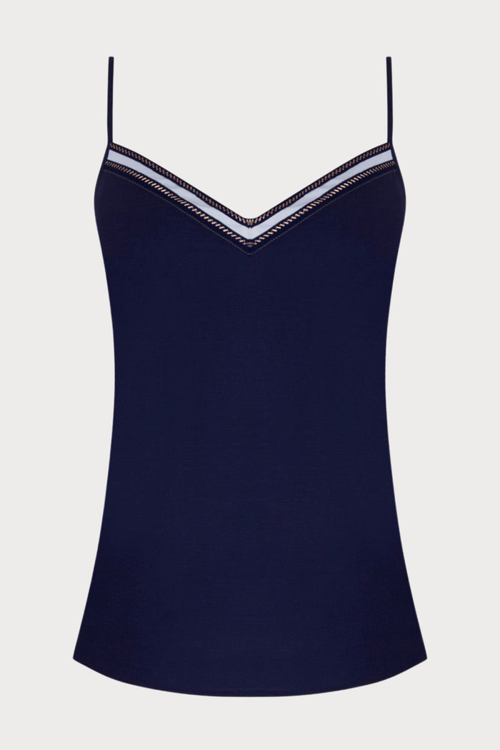 Cordage Precieux Top Navy