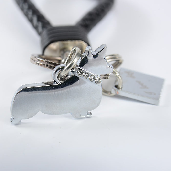 Corgi Rope Keychain